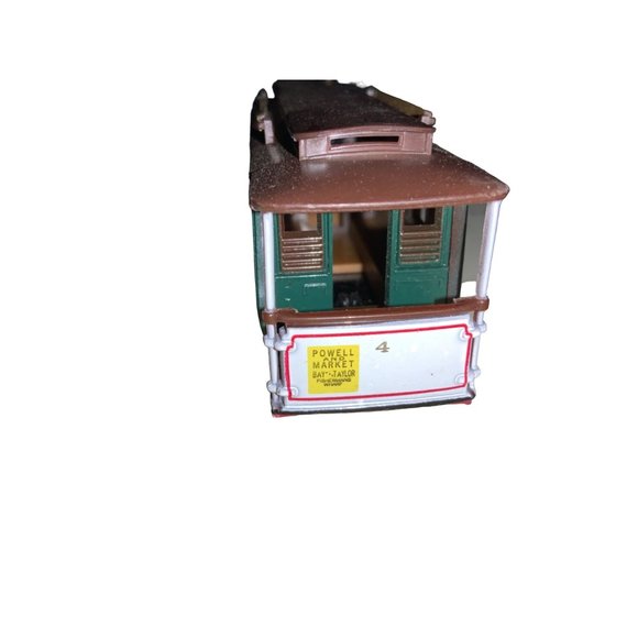 HO scale, Classic Streetcars Toy w/Orig Box, 2 Cars-Desire St Powell & Mason ST. - Picture 6 of 16